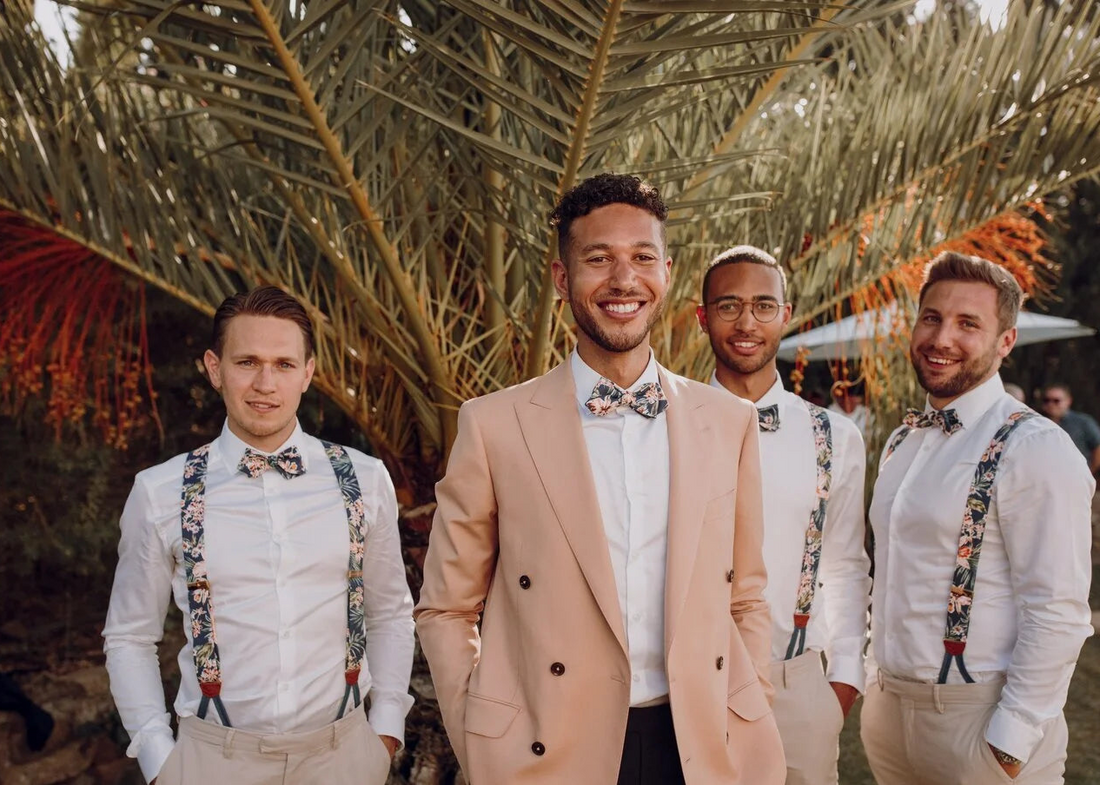 Tropical bespoke colour change for the perfect Spanish wedding location