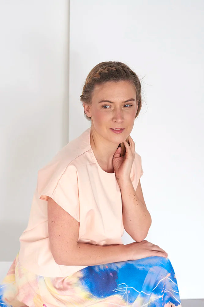 PEACH - BRIDESMAID TOP