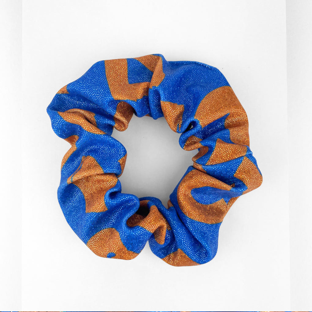 ECO SPARKLE - LOVE - BLUE SCRUNCHIE