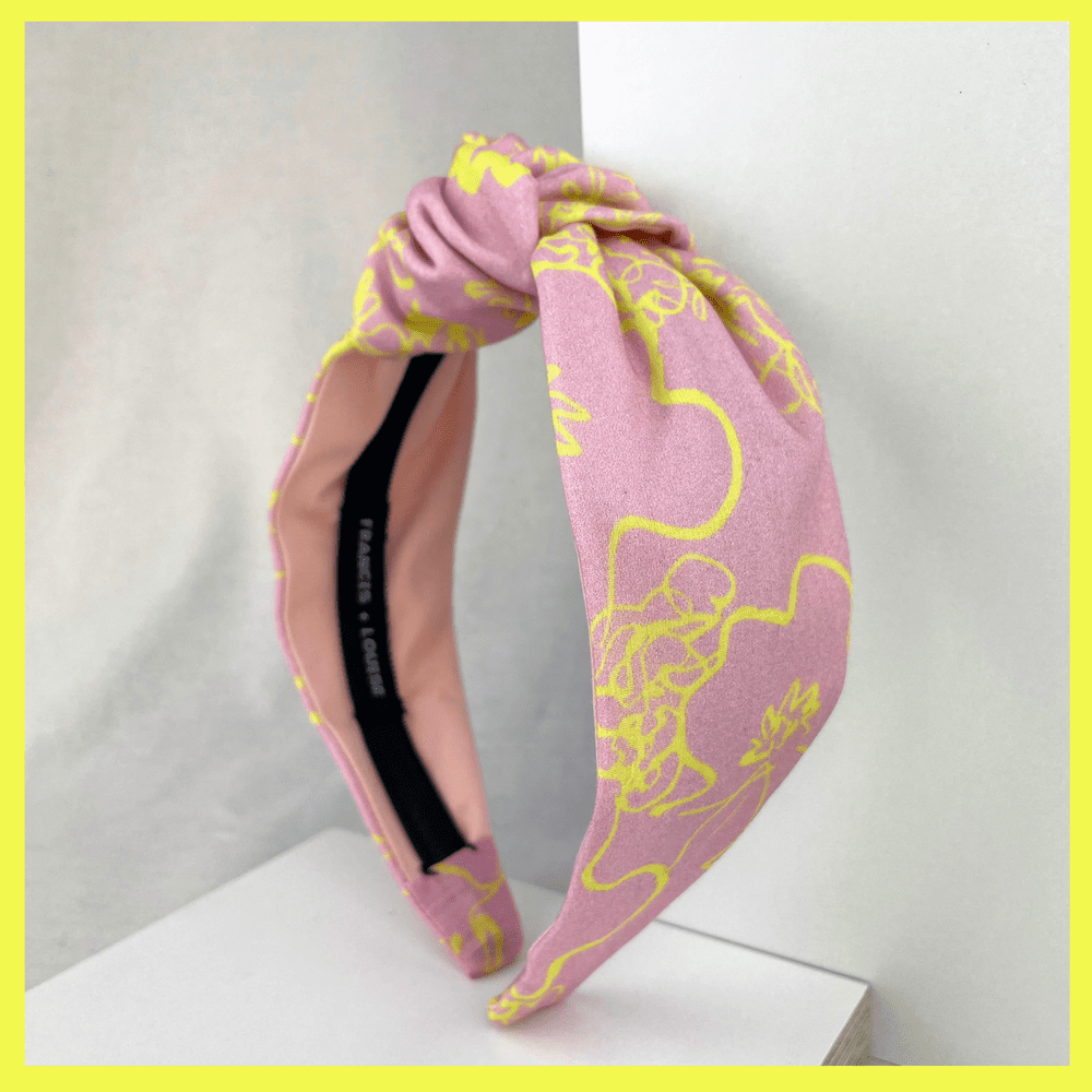Spring Pink - Knot Headband