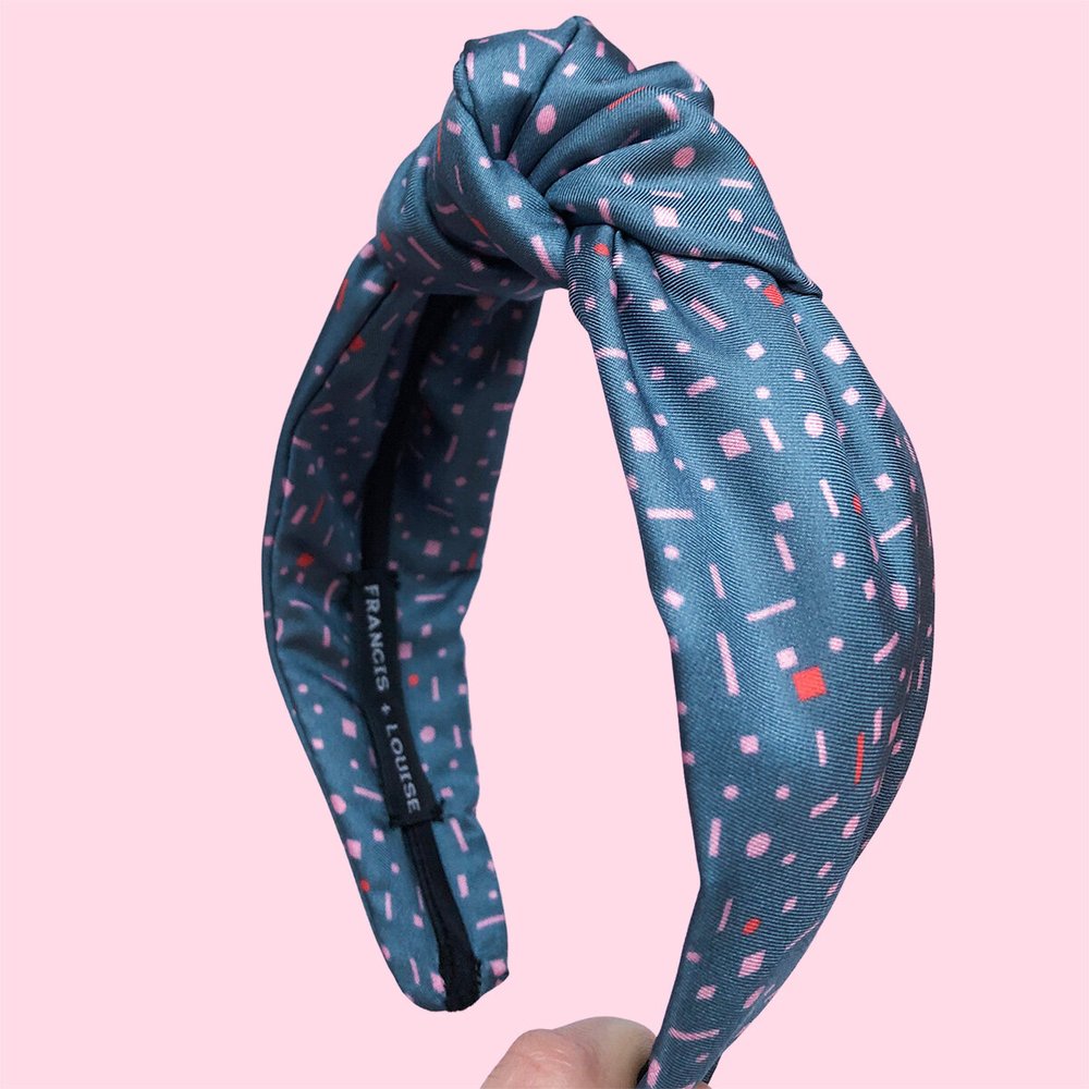 Aerial Grey - Knot Headband