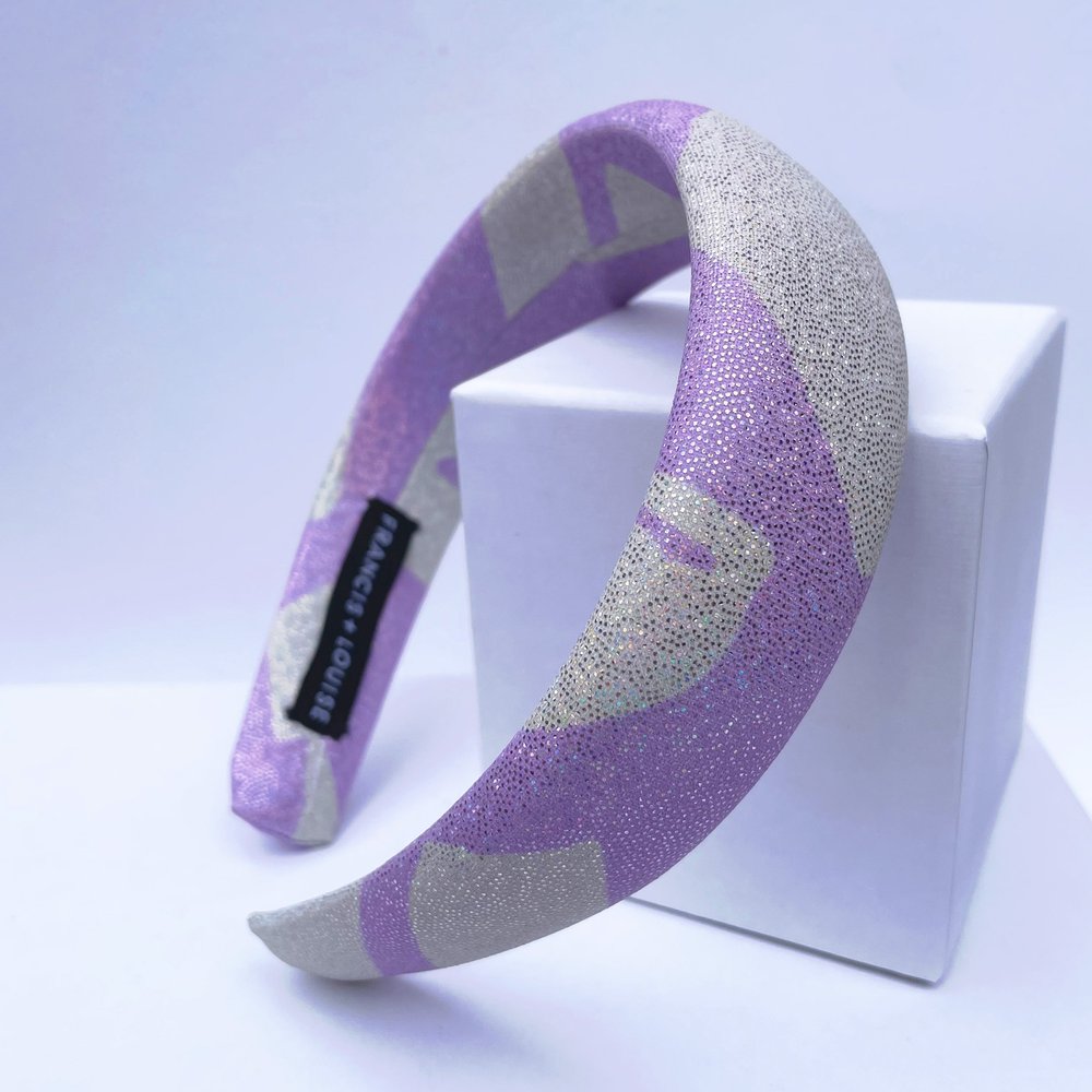 Padded Headband - Love lilac - Eco Sparkle