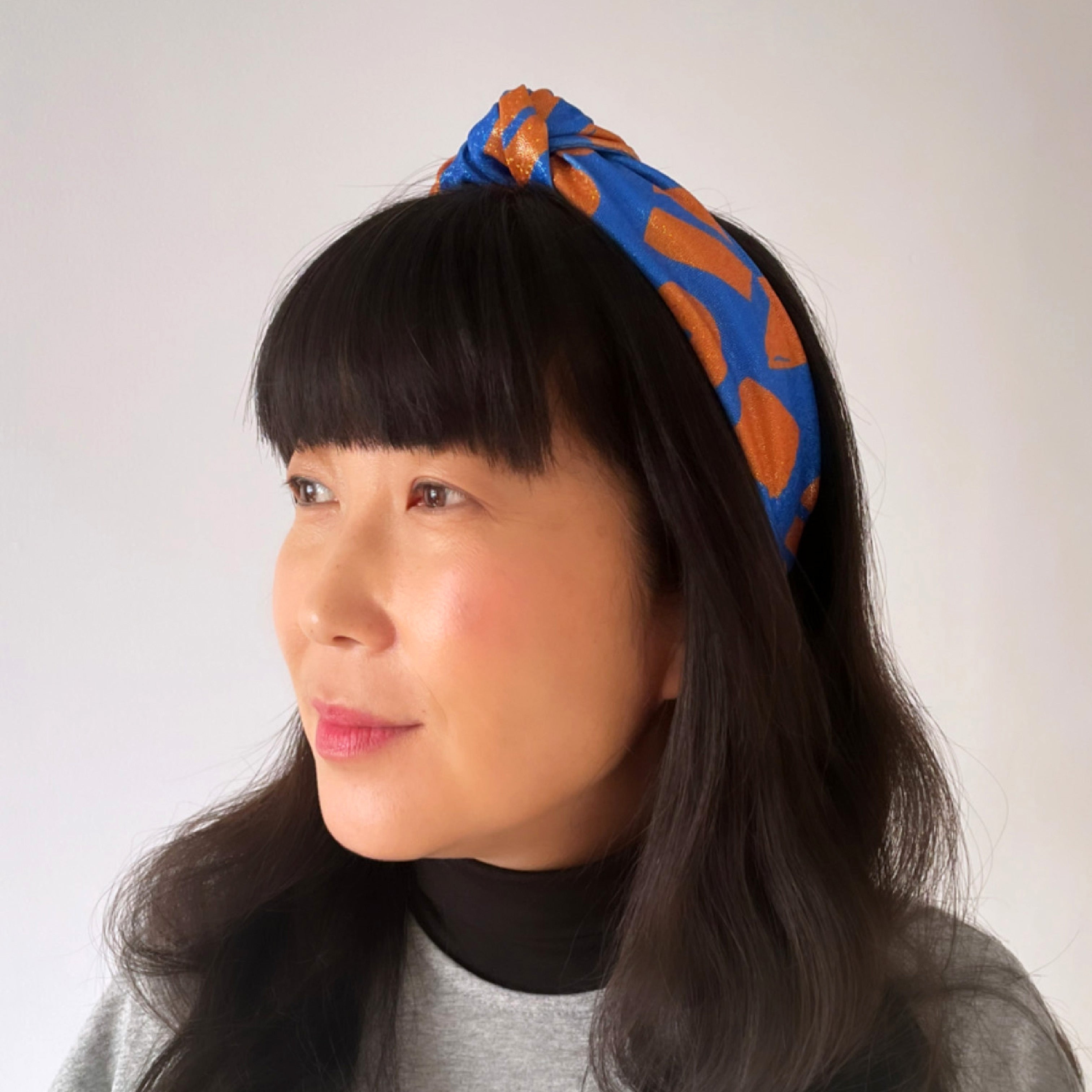 Eco Sparkle - Love Blue - Twist Knot Headband