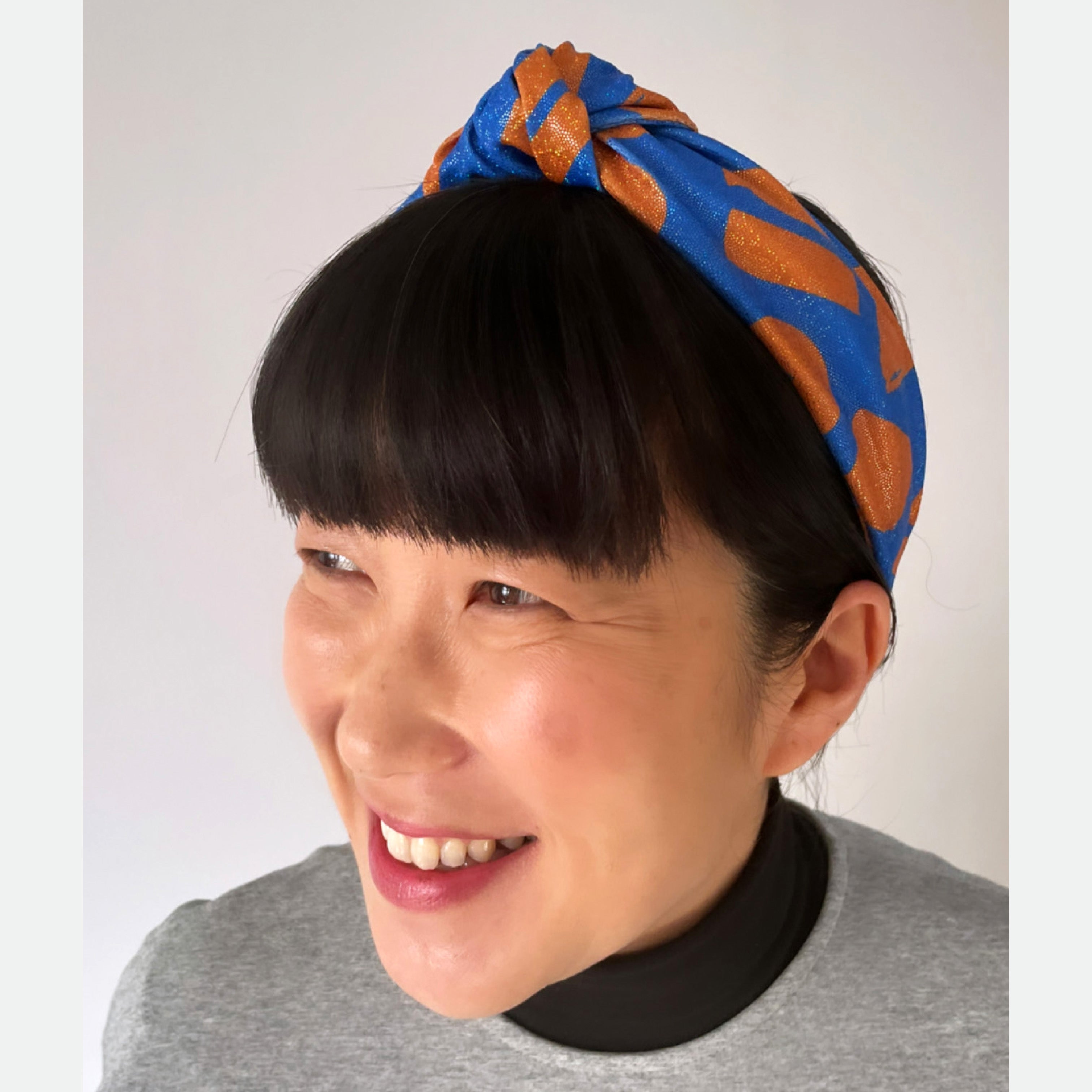 Eco Sparkle - Love Blue - Twist Knot Headband