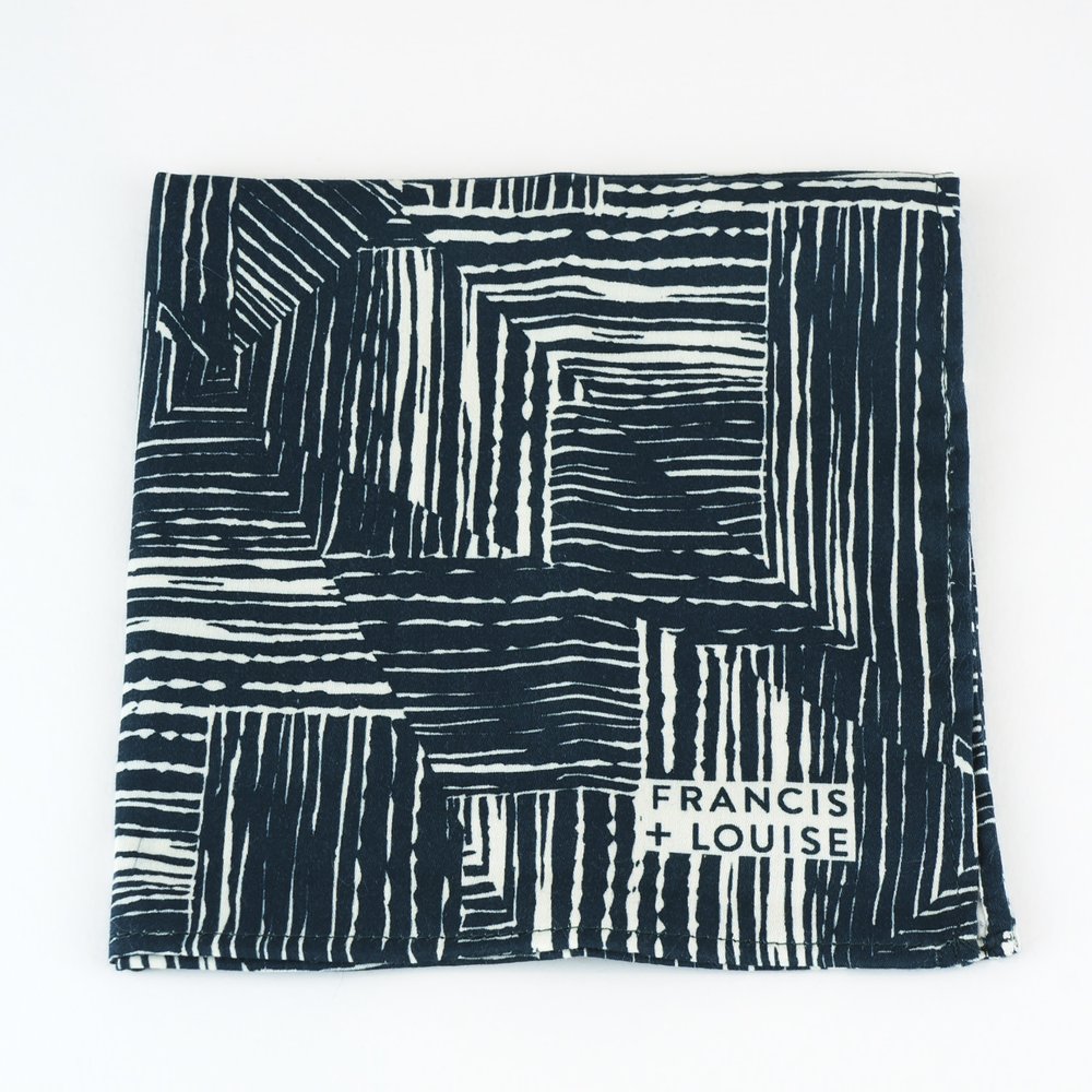 Bawley Dusty Blue - Cotton Satin Tie