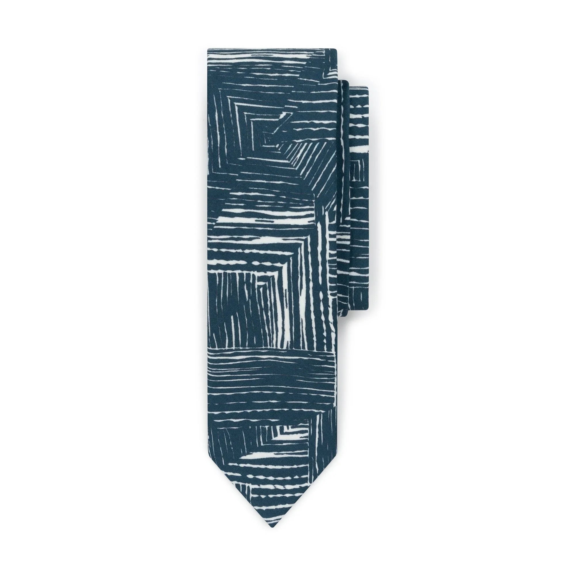 Bawley Dusty Blue - Cotton Satin Tie