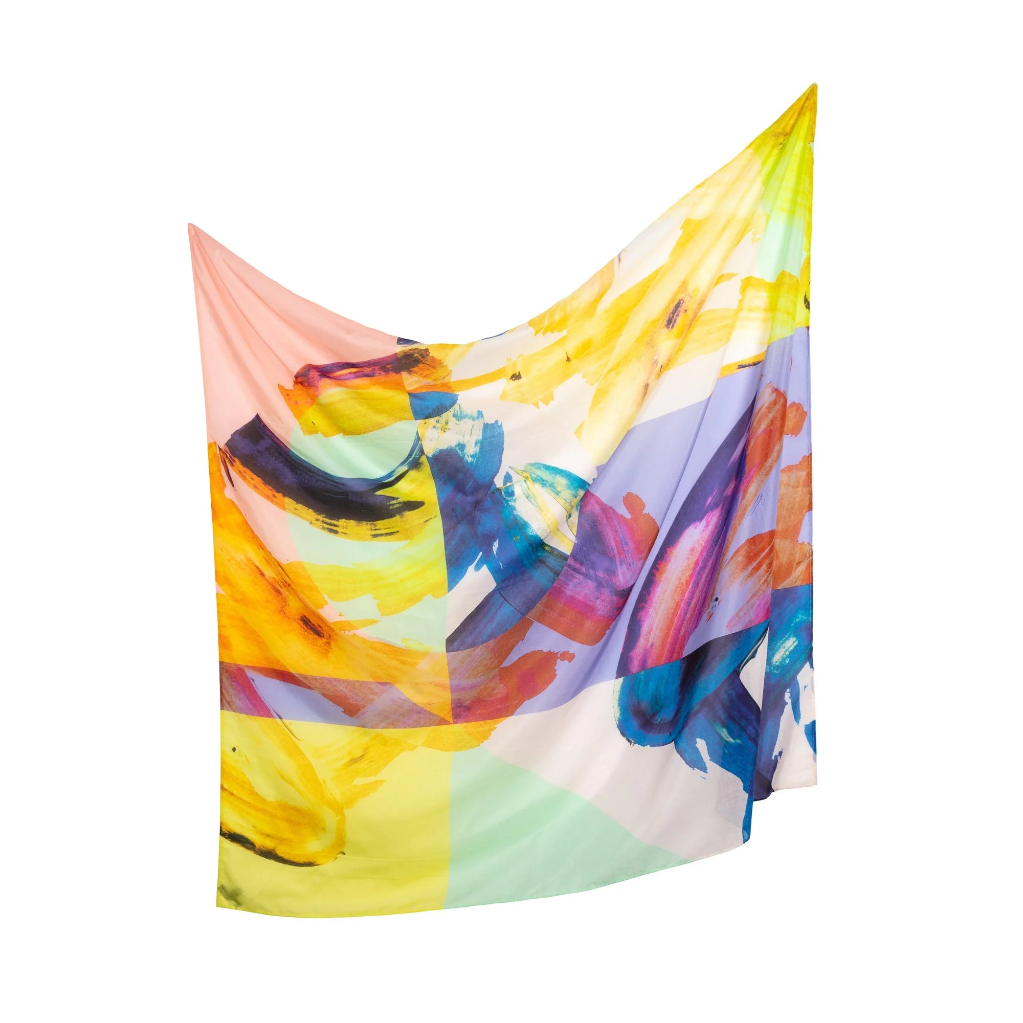HOPE -  ABSTRACT SQUARE SCARF