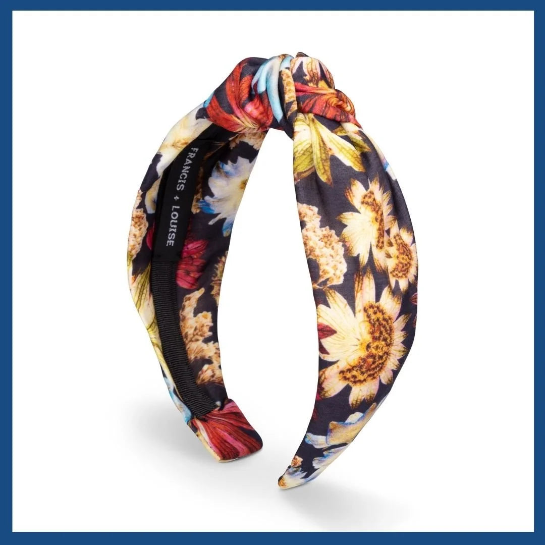 Kingscote Blue - Knot Headband
