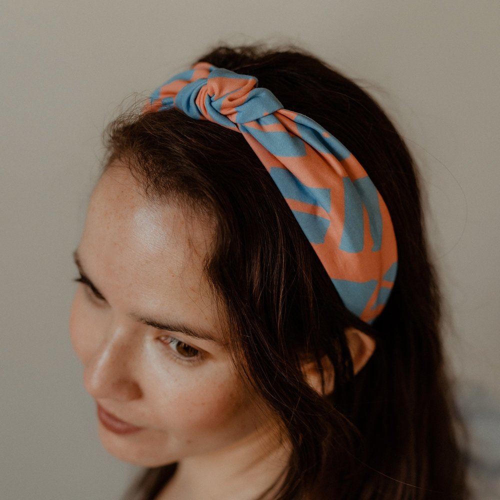 Love Light Blue - Twist Knot Headband