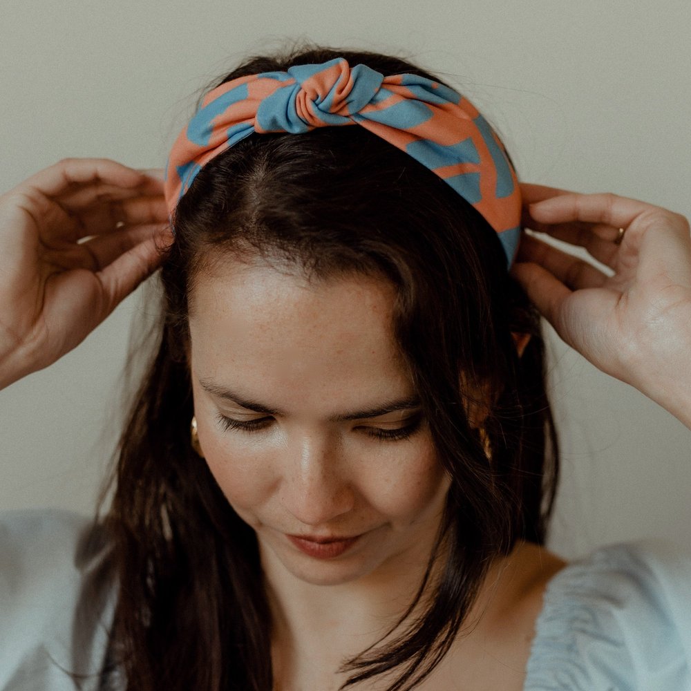 Love Light Blue - Twist Knot Headband
