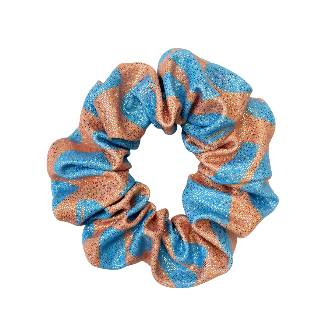 ECO SPARKLE - LIGHT BLUE - SCRUNCHIE