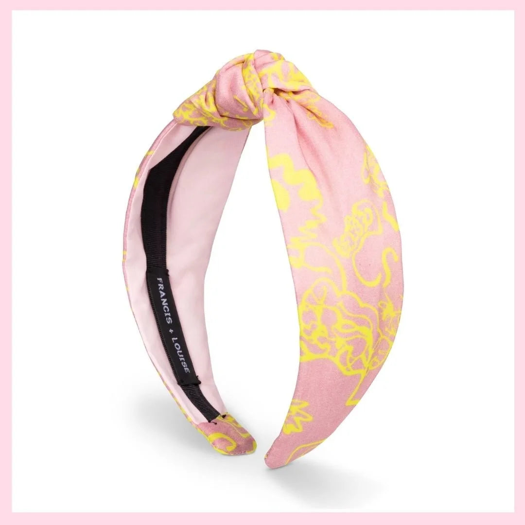 Spring Pink - Knot Headband