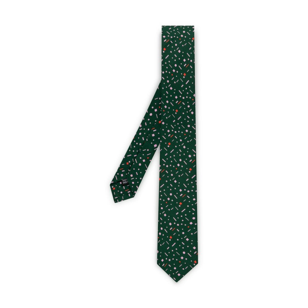 Aerial Green - Geometric Tie