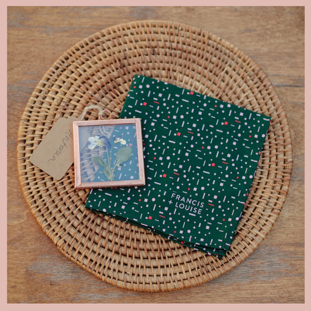 Aerial Green - Pocket Square