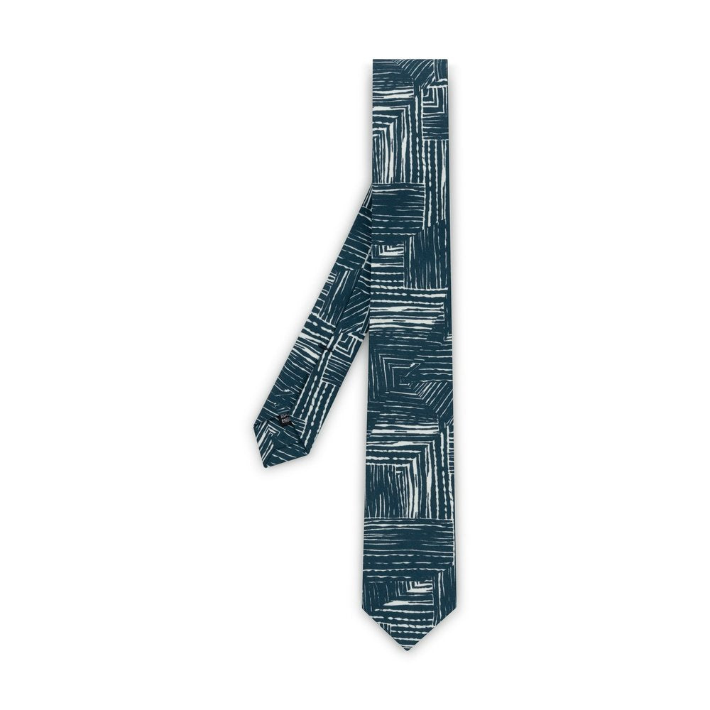 Bawley Dusty Blue - Cotton Satin Tie