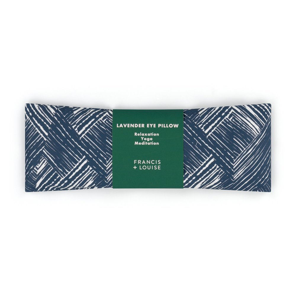 BAWLEY BLUE LAVENDER EYE PILLOW AND CANDLE SELF CARE GIFT SET