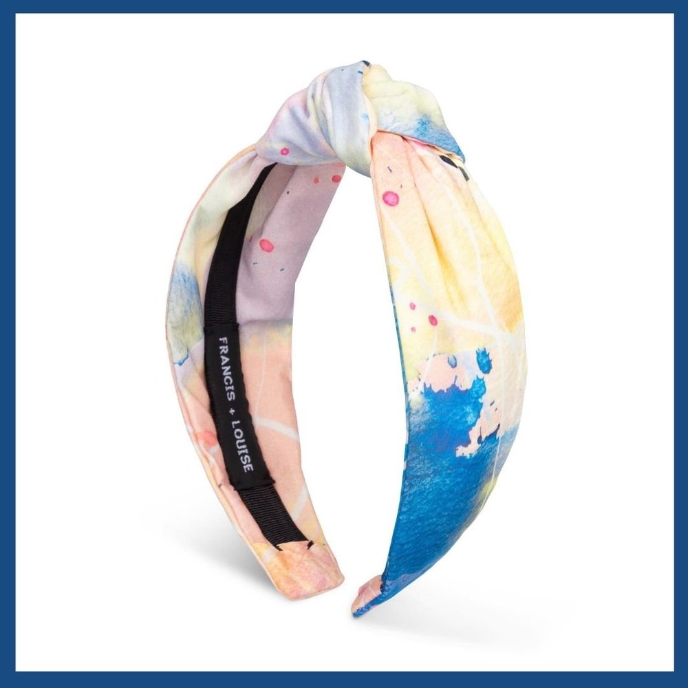 Flow Multi-Coloured Knot Headband