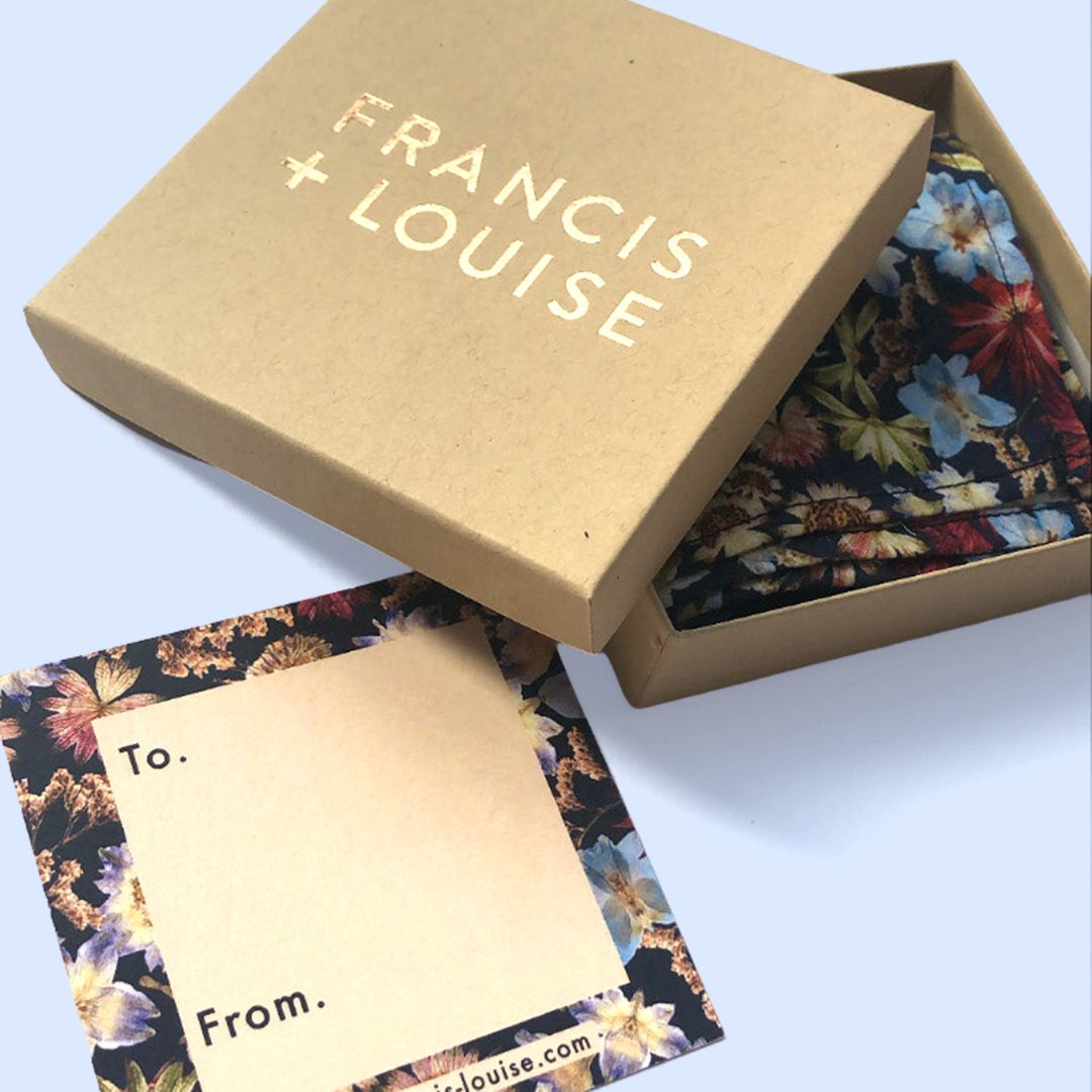 Kingscote Blue - Floral Silk Pocket Square