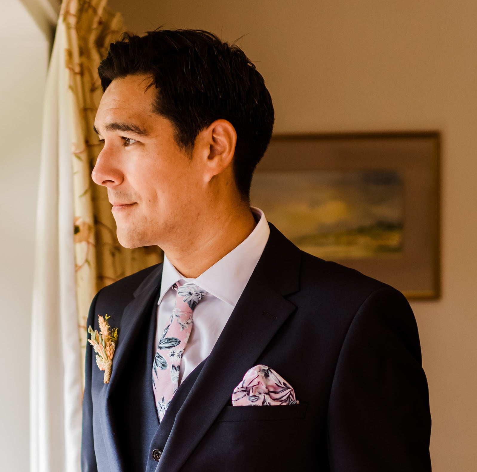 Tokoriki Print - Floral Pocket Square