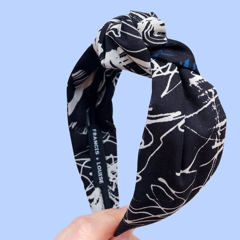 Fuji Black & White Headband