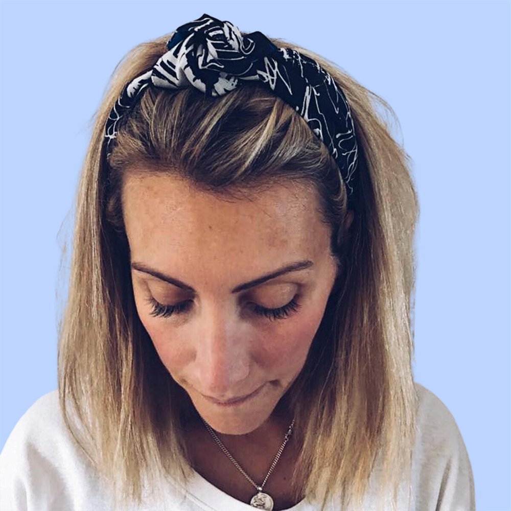 Fuji Black & White Headband