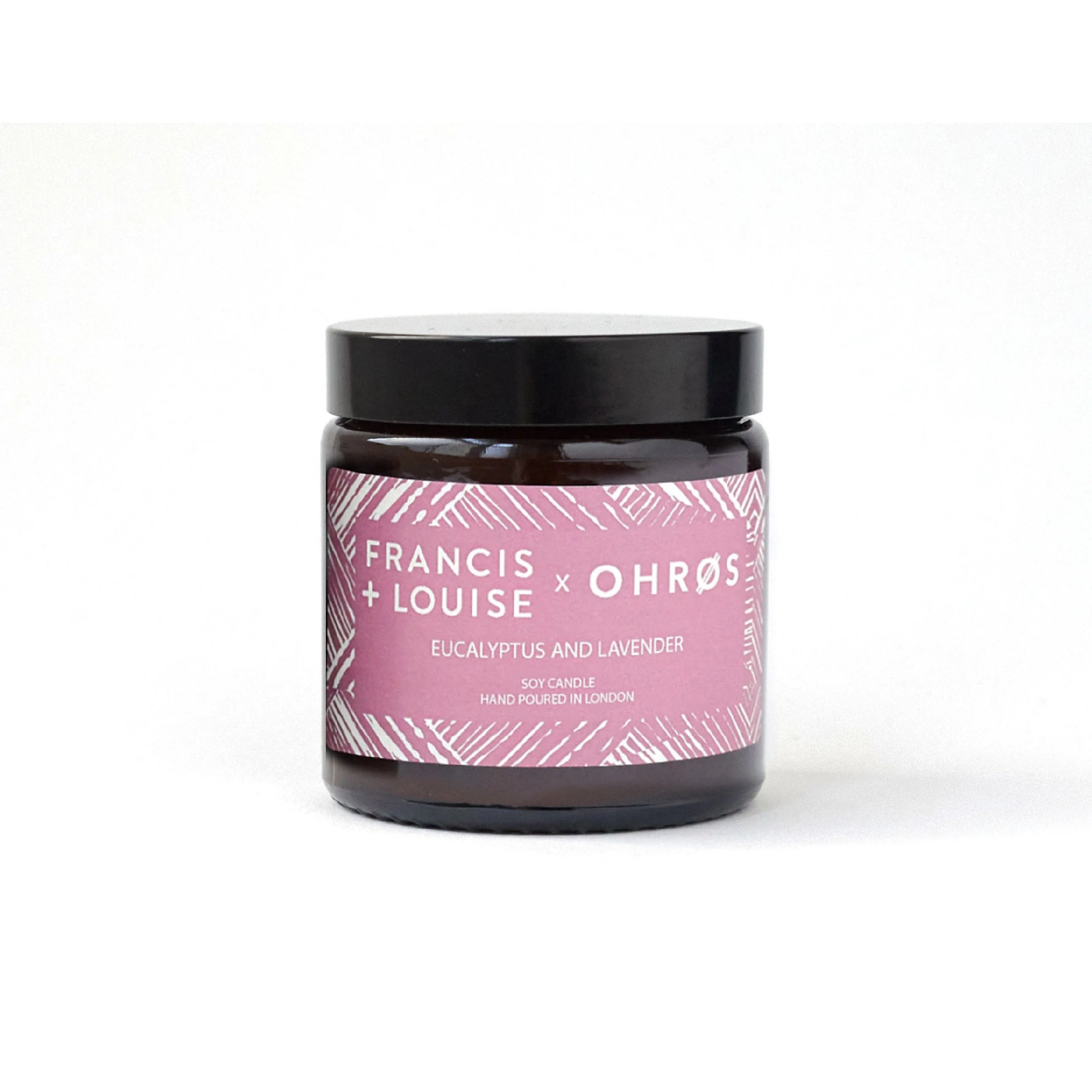 BAWLEY PINK - SOY WAX EUCALYPTUS AND LAVENDER CANDLE