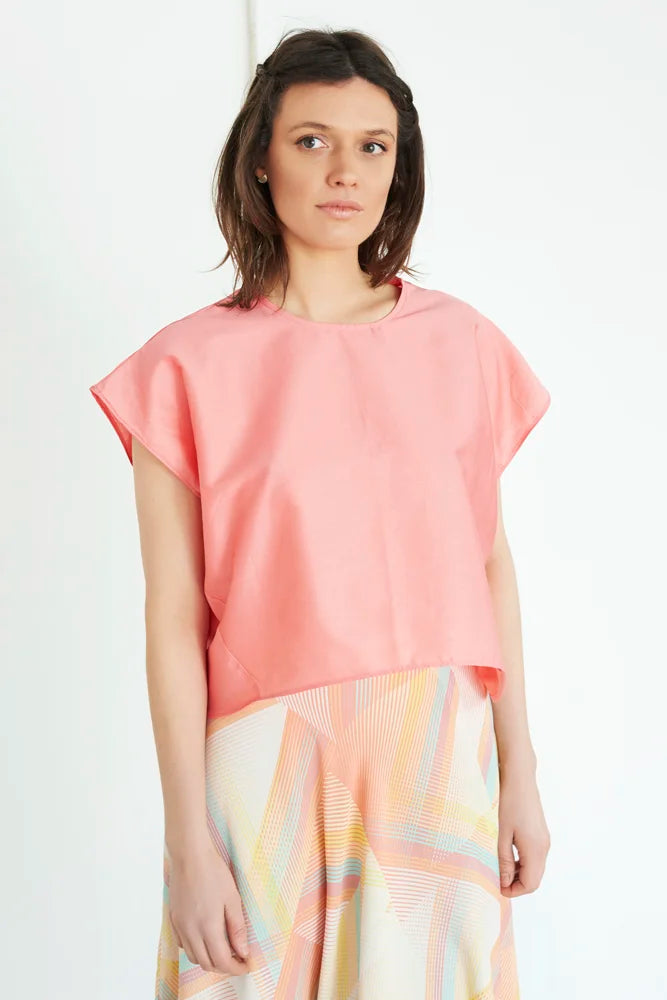 CORAL - BRIDESMAID TOP