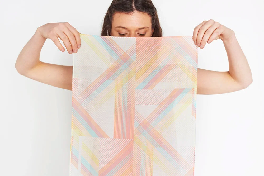 STELLA - GEOMETRIC LONG SCARF