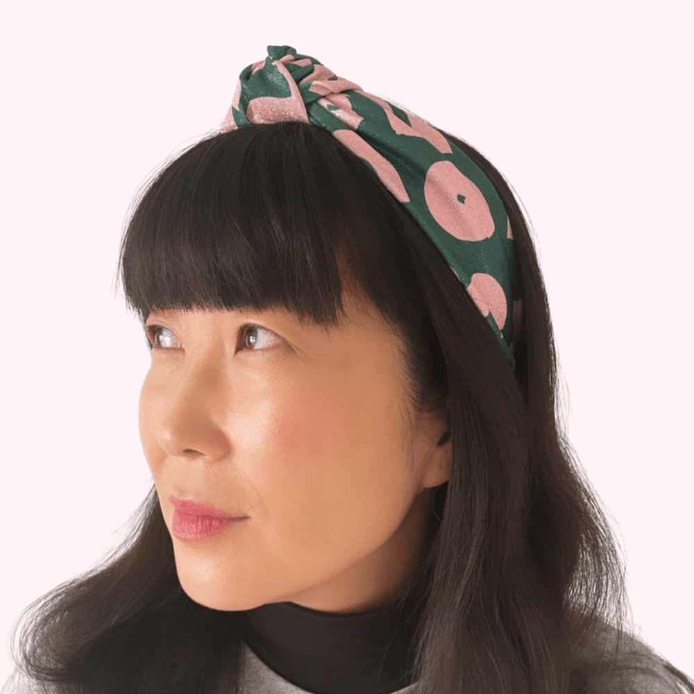 Eco Sparkle - Love Green - Twist Knot Headband