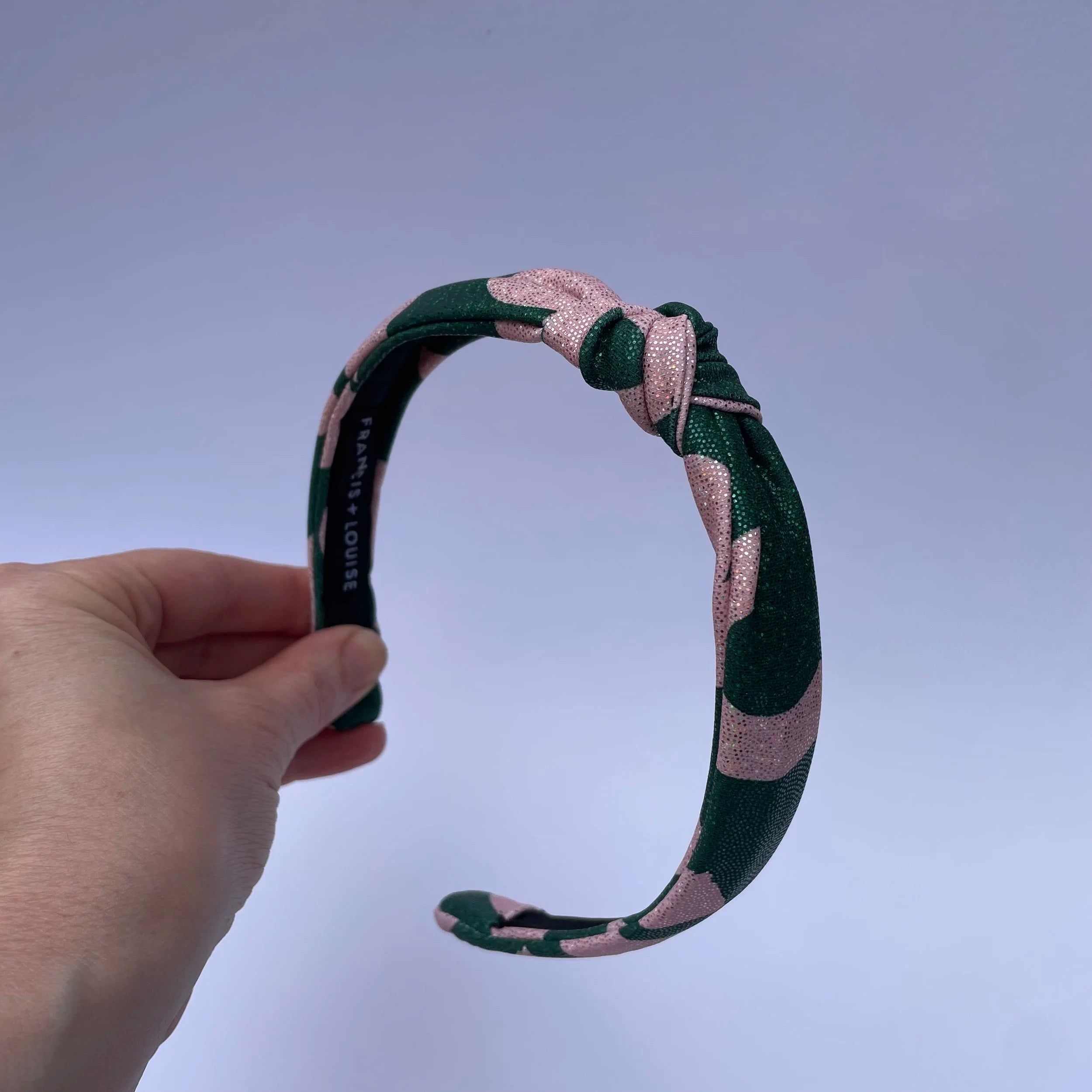 Eco Sparkle KIDS - Love Green - Twist Knot Headband