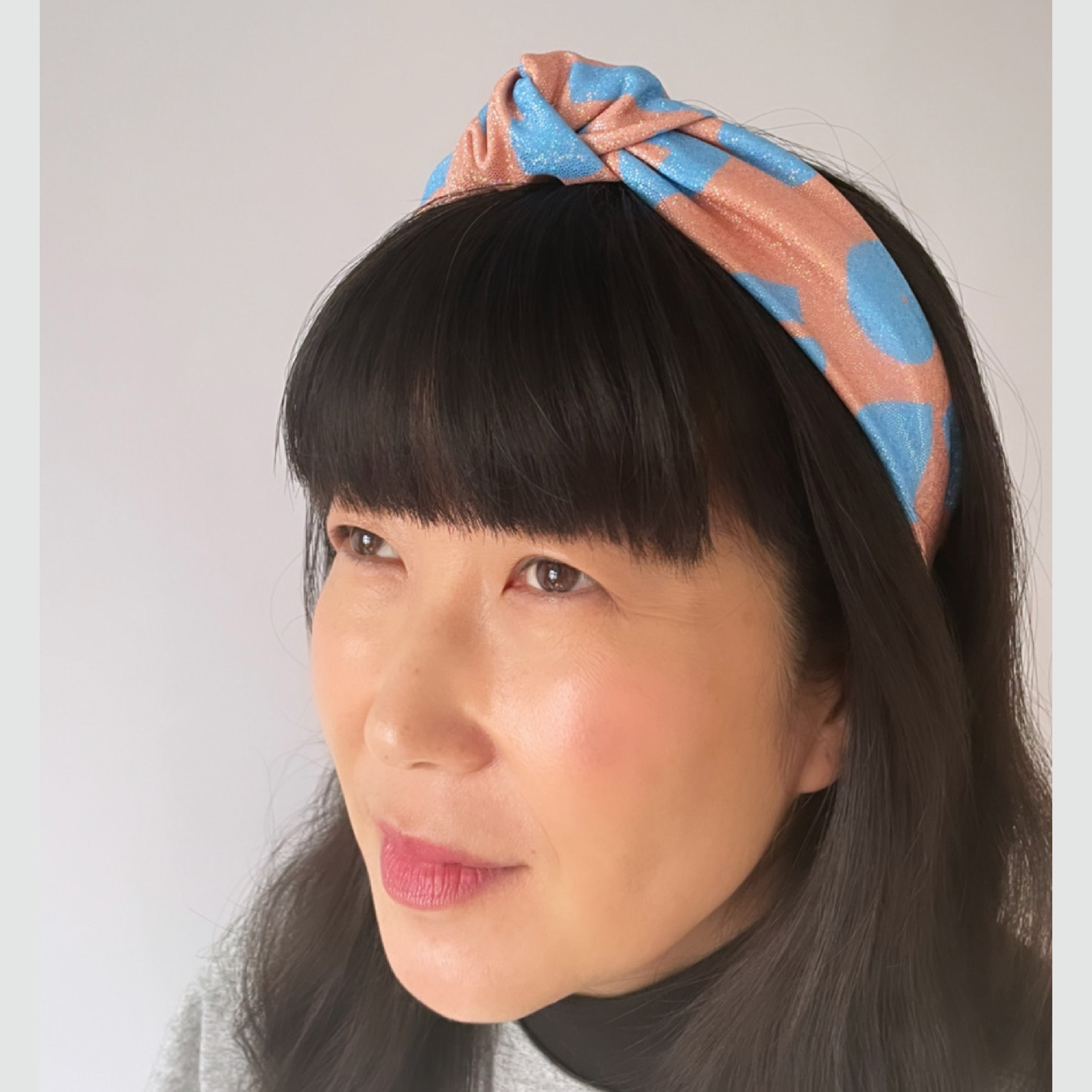 Eco Sparkle - Love Light Blue - Twist Knot Headband