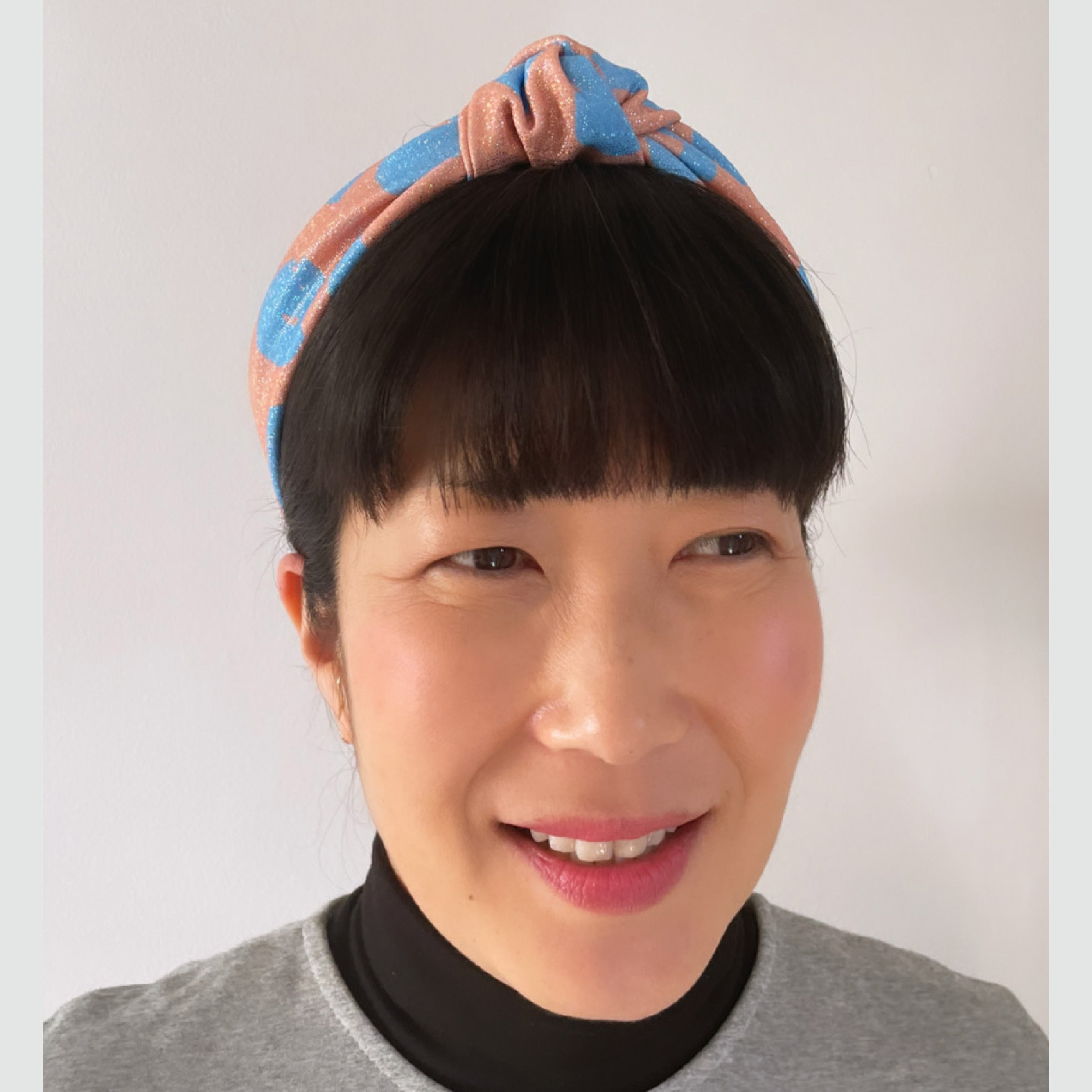 Eco Sparkle - Love Light Blue - Twist Knot Headband