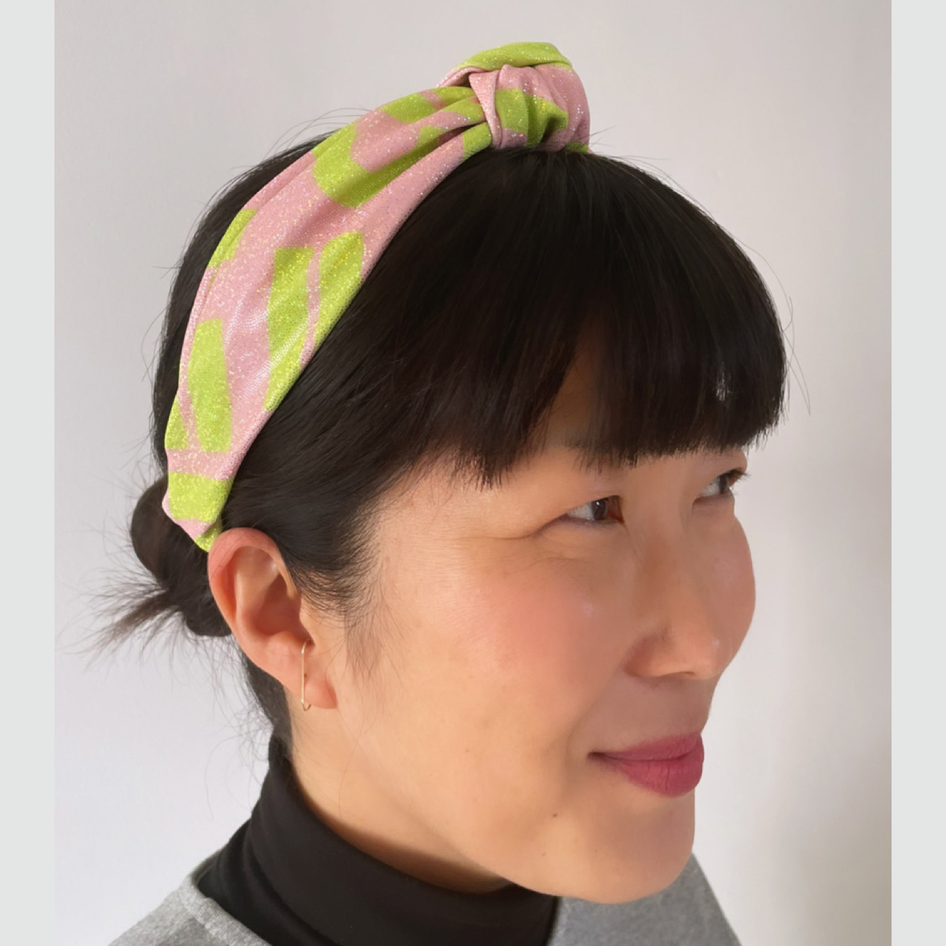 Eco Sparkle - Love Lime - Twist Knot Headband
