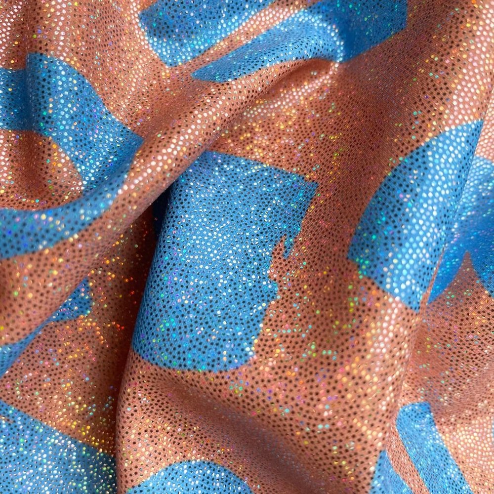 ECO SPARKLE - LIGHT BLUE - SCRUNCHIE