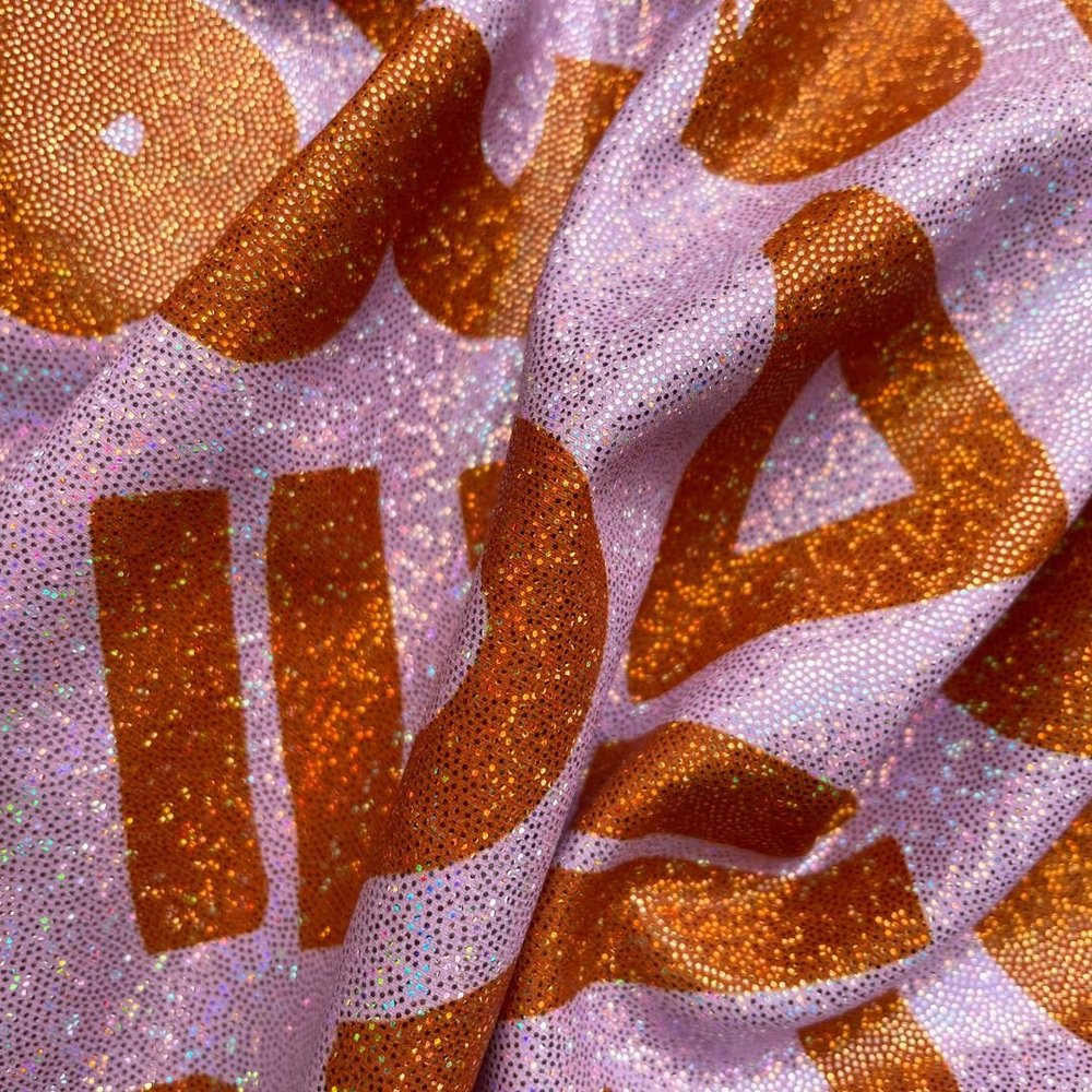 ECO SPARKLE - LOVE - PINK  SCRUNCHIE