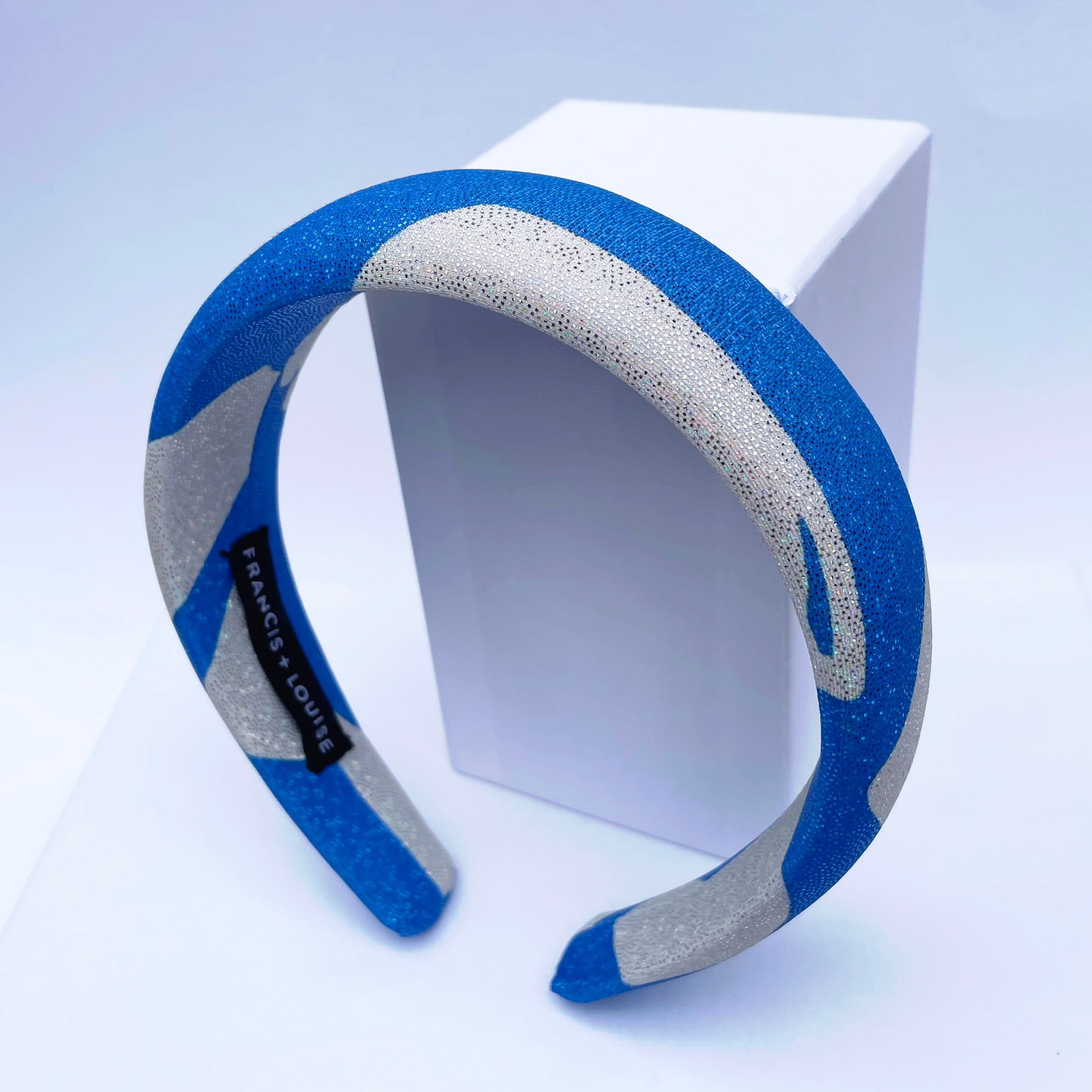 Padded Headband - Love light blue - Eco Sparkle
