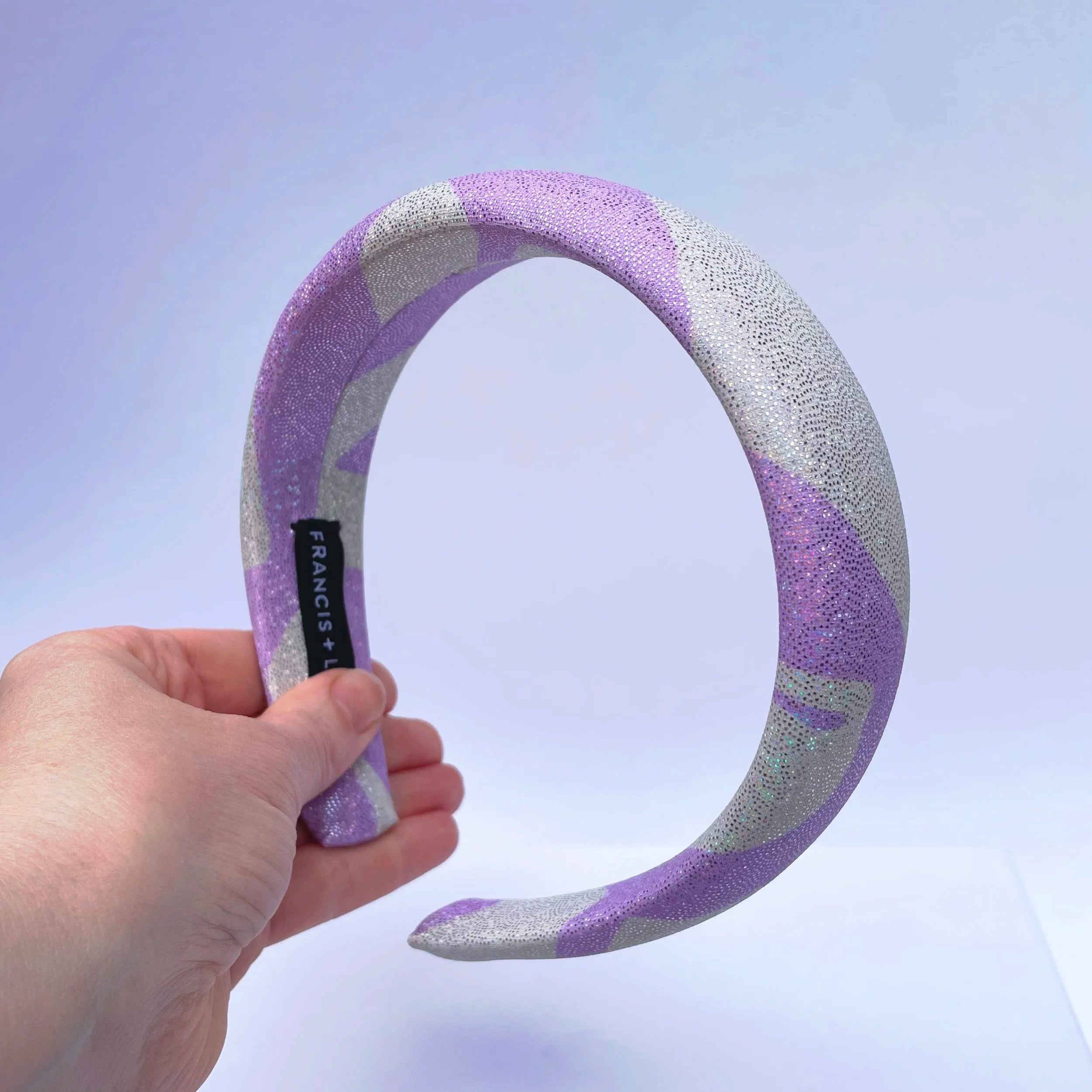 Padded Headband - Love lilac - Eco Sparkle