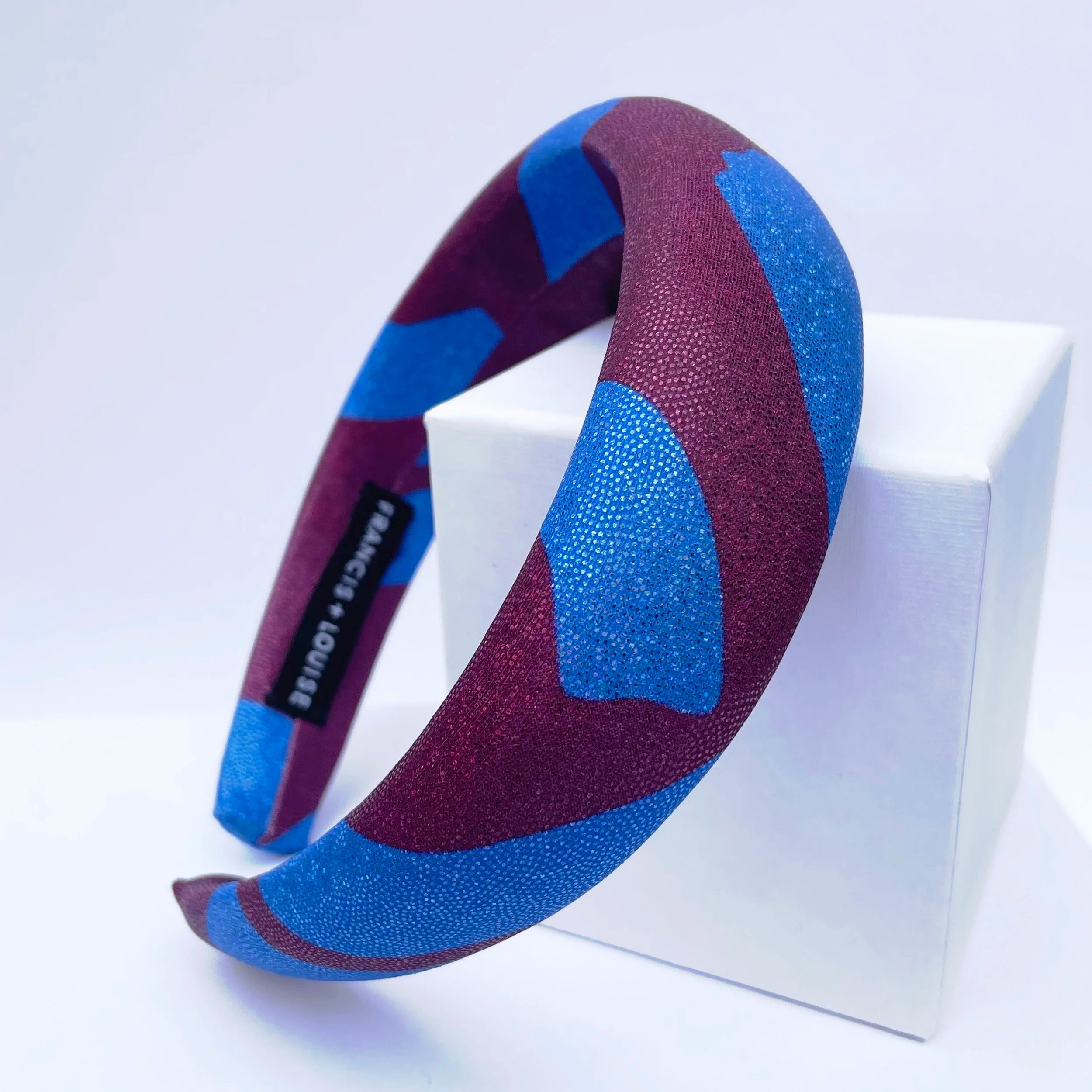 Padded Headband - Love Maroon - Eco Sparkle
