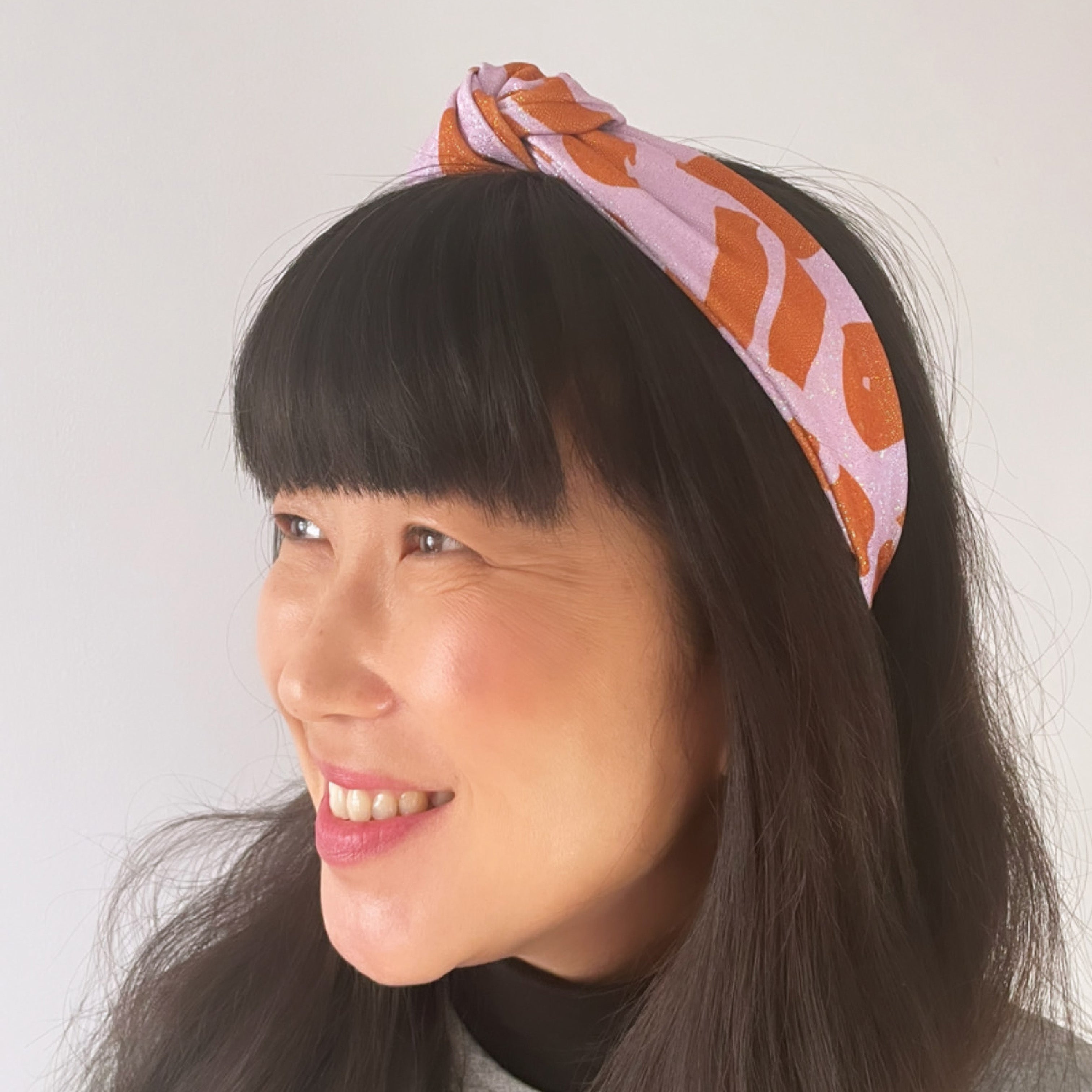 Eco Sparkle - Love Pink - Twist Knot Headband