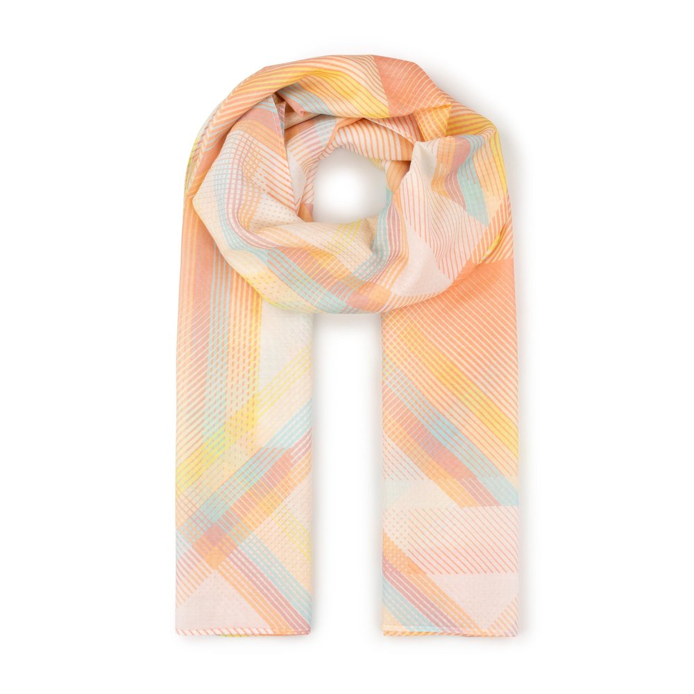 STELLA - GEOMETRIC LONG SCARF