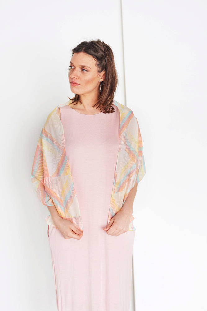 STELLA - GEOMETRIC LONG SCARF