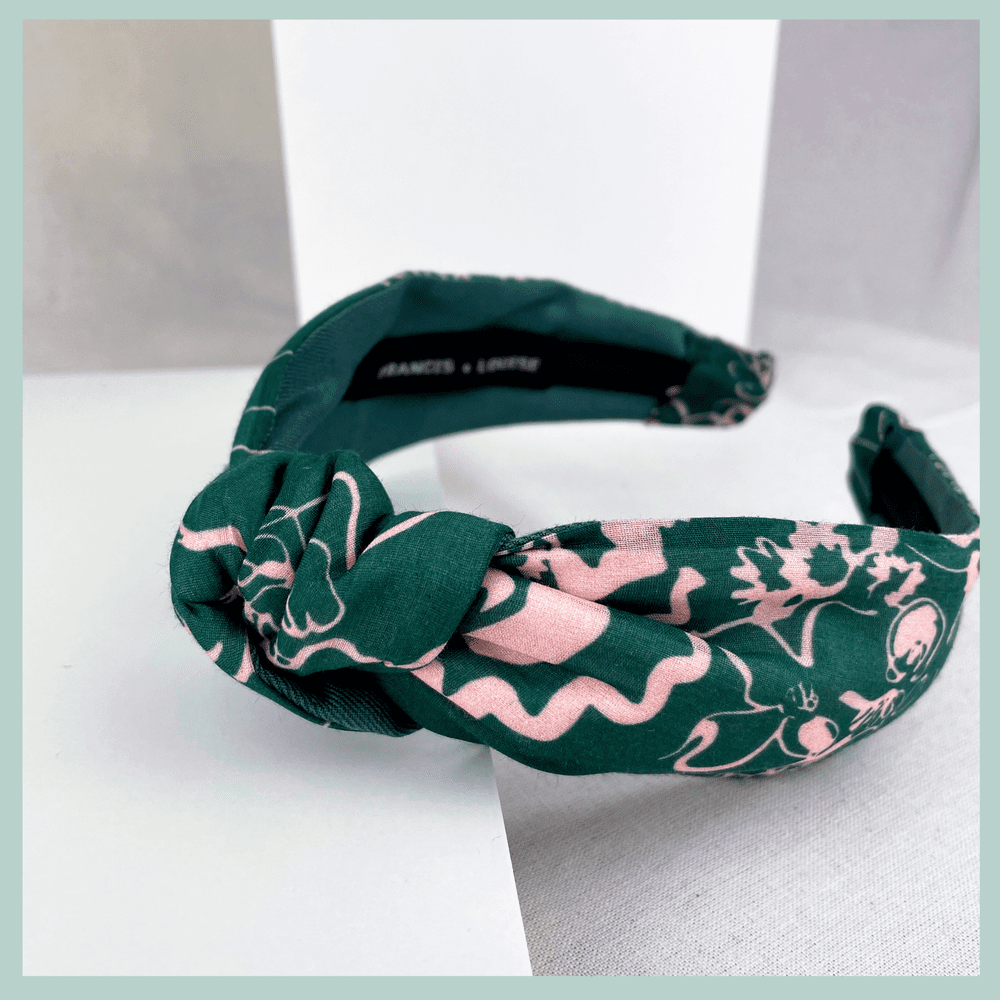 Spring Green - Knot Headband