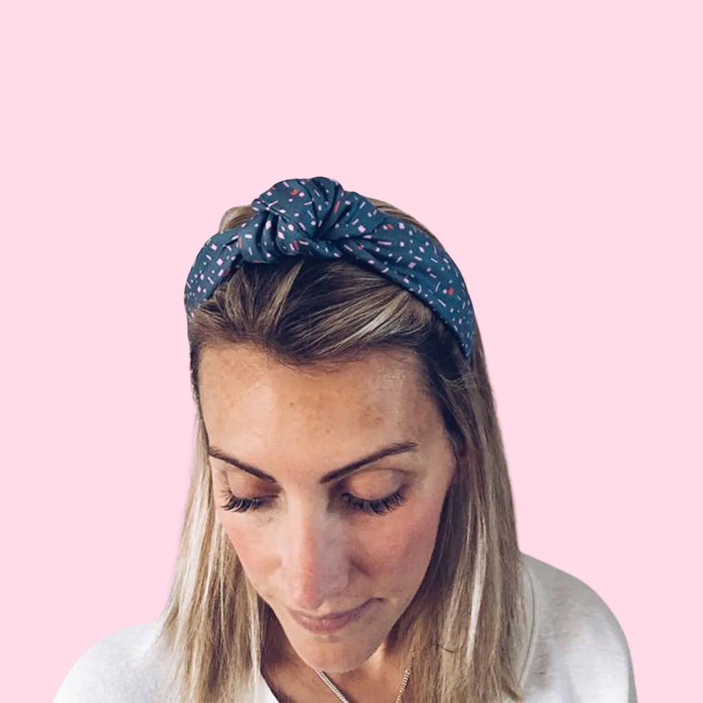 Aerial Grey - Knot Headband
