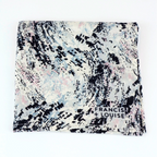 Eve - White Abstract Pocket Square