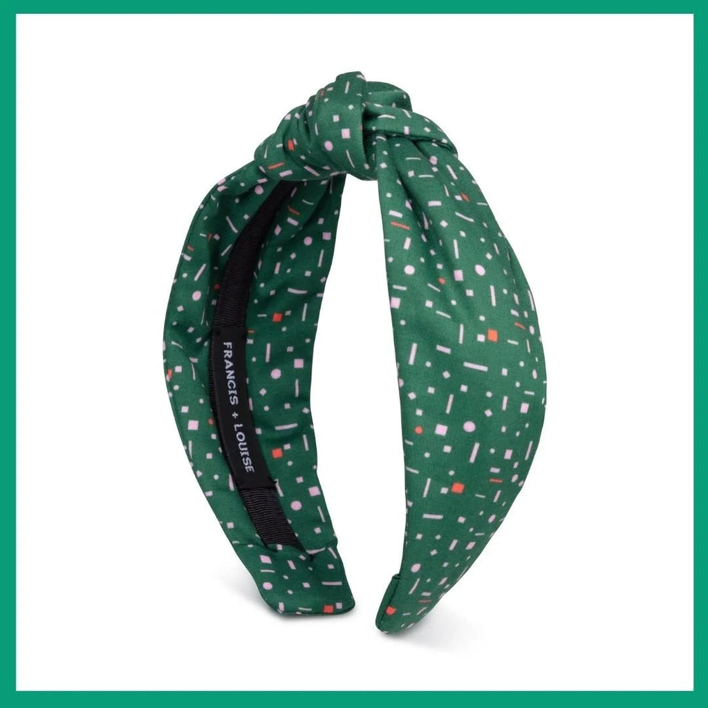 Aerial Green - Knot Headband