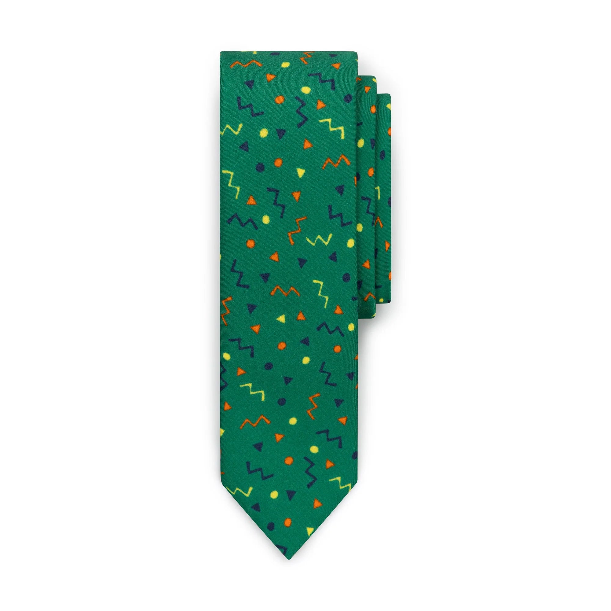 Limited Edition - Herbie Green - Geometric Silk Tie