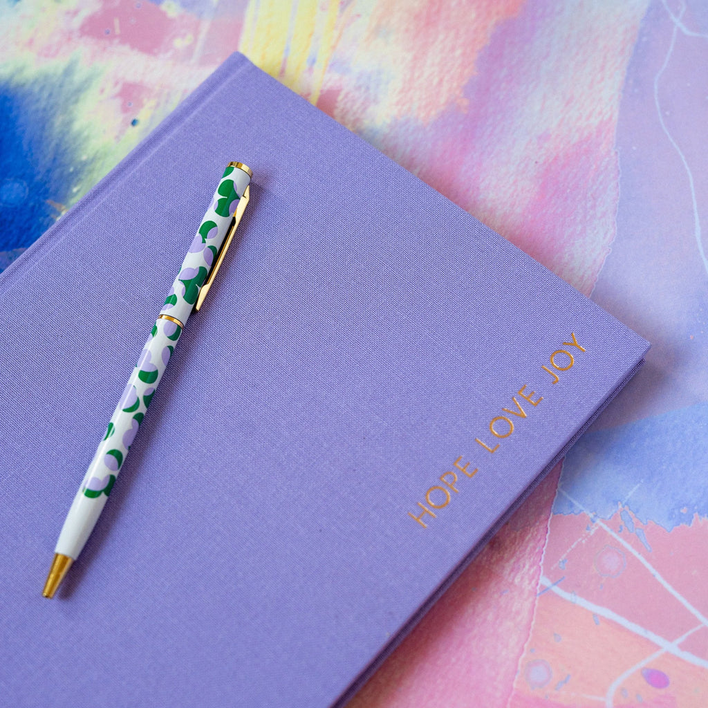 Flow lilac linen - Journals / Notebooks - limited edition