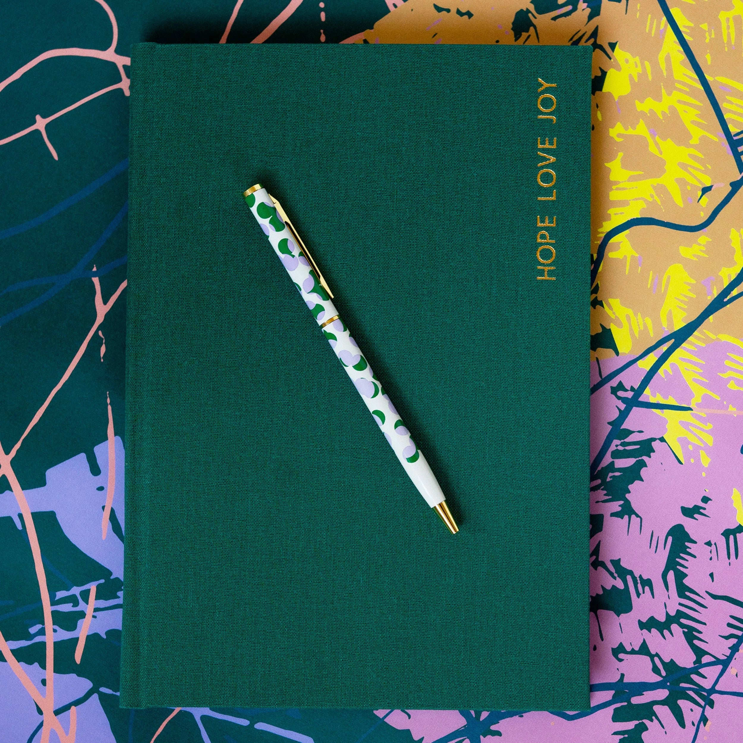 Wren green linen - Journals /Notebooks - limited edition