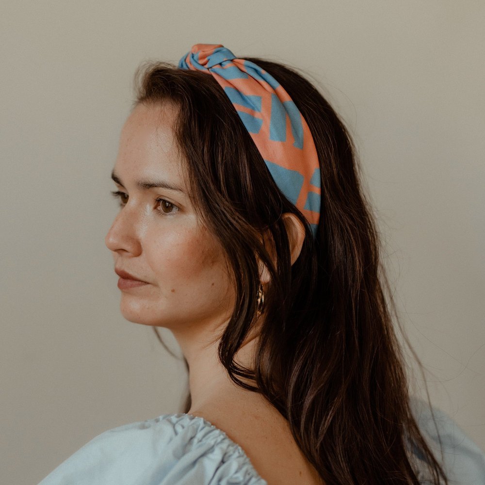 Love Light Blue - Twist Knot Headband