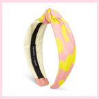 Love Pink & Yellow - Twist Headband